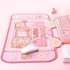 Teddy Bear Bakery Gaming Mousepad for Kawaii Lovers and Streamers - mouse pad