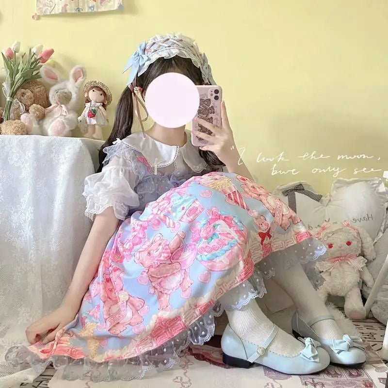 Teddy Bear Bakery Lolita Dress for Sweet Princesses - Cosparty