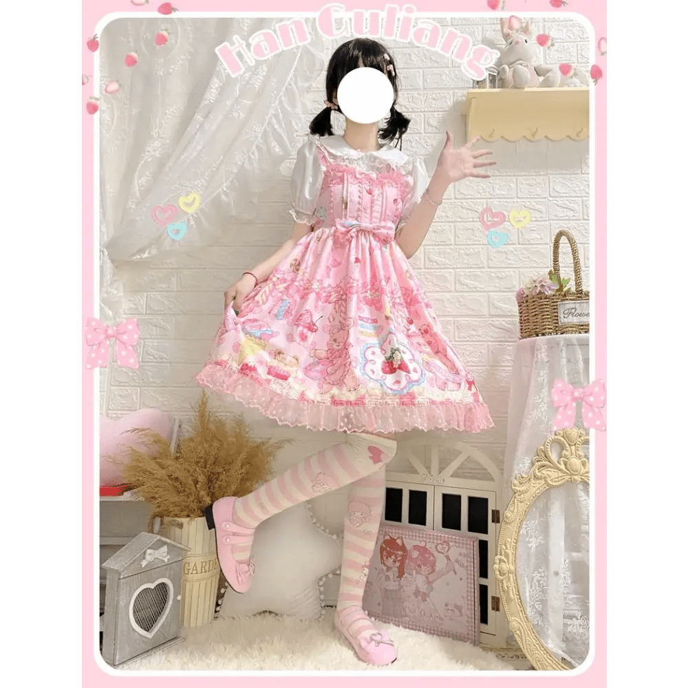 Teddy Bear Bakery Lolita Dress for Sweet Princesses - Cosparty