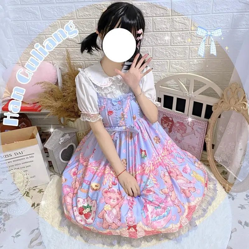 Teddy Bear Bakery Lolita Dress for Sweet Princesses - Cosparty