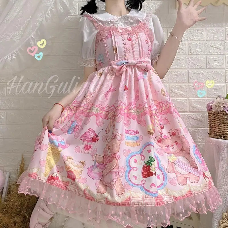 Teddy Bear Bakery Lolita Dress for Sweet Princesses - dress