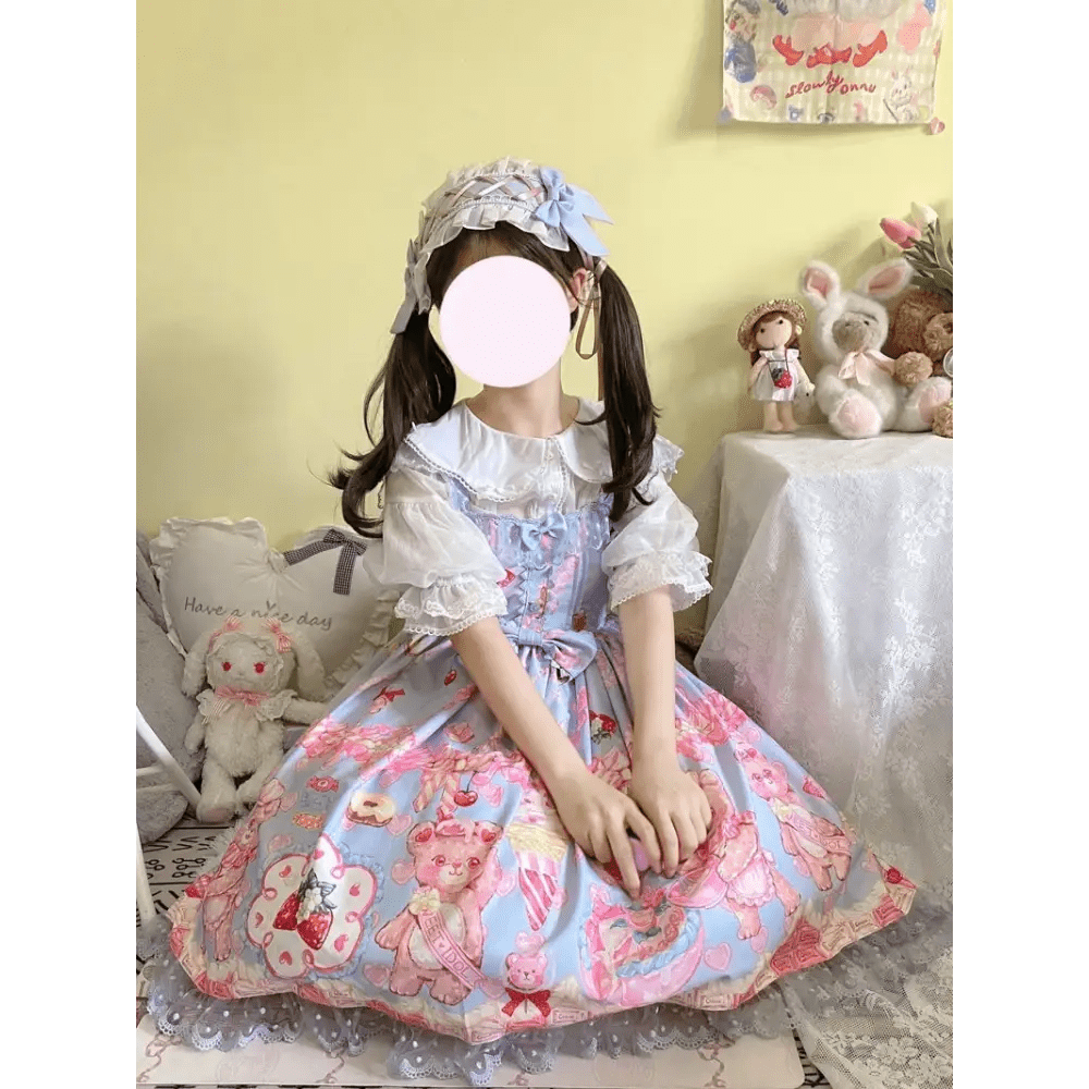 Teddy Bear Bakery Lolita Dress for Sweet Princesses - Cosparty
