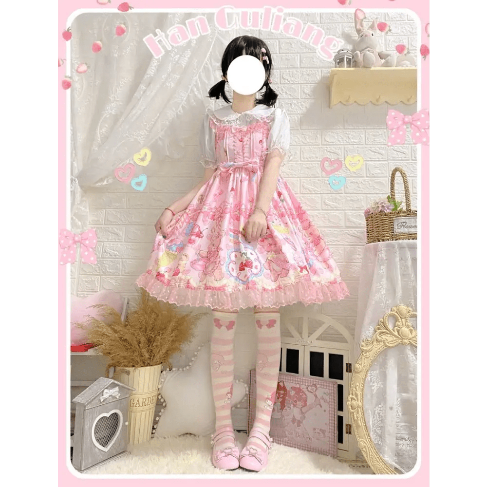 Teddy Bear Bakery Lolita Dress for Sweet Princesses - Cosparty