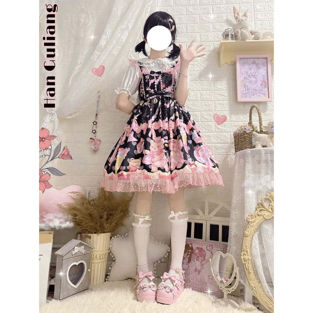 Teddy Bear Bakery Lolita Dress for Sweet Princesses - Cosparty