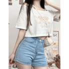 Teddy Bear Friends Tee with Adorable Pastel Graphic - Cosparty