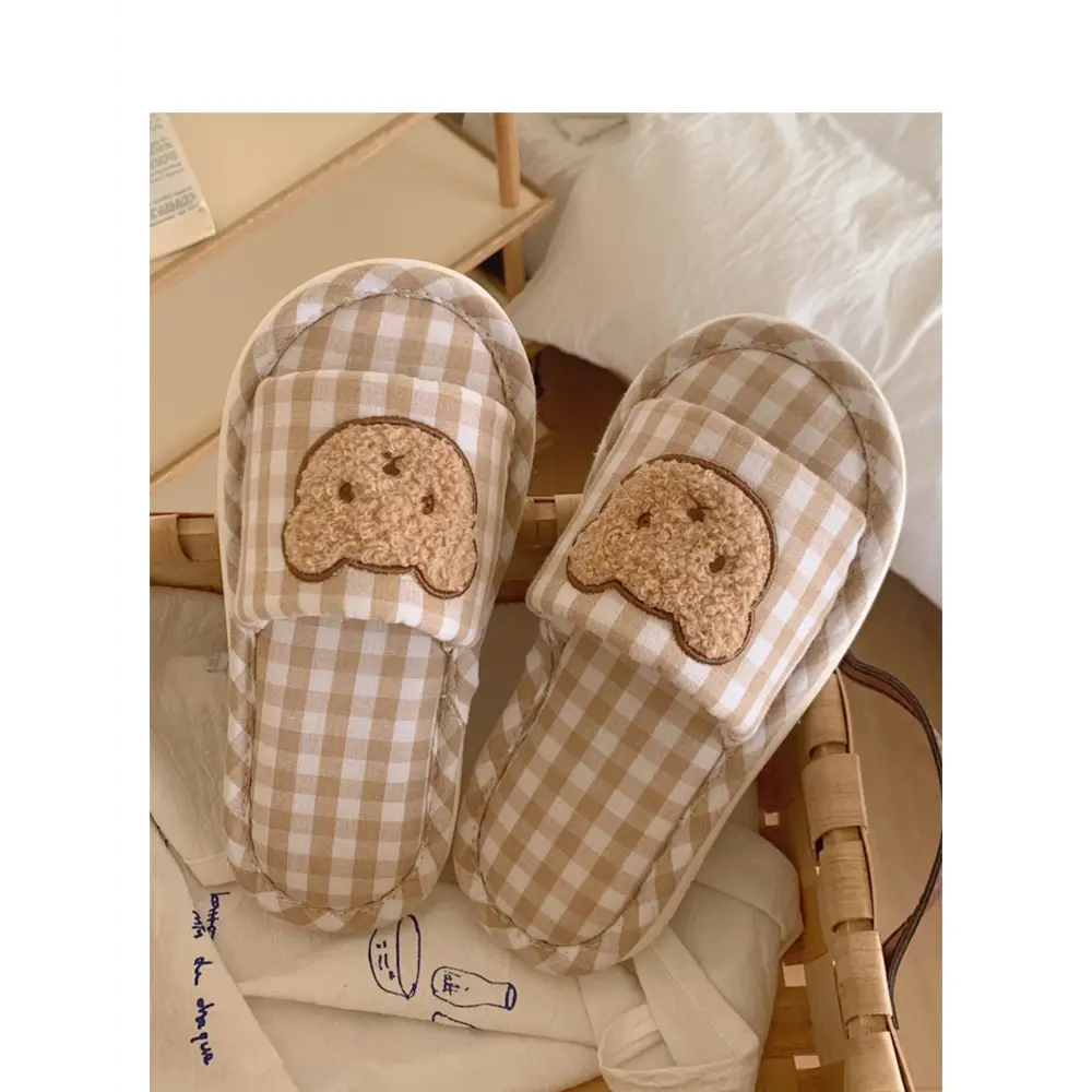 Teddy Indoor Slippers for Ultimate Comfort and Kawaii Style - shoes