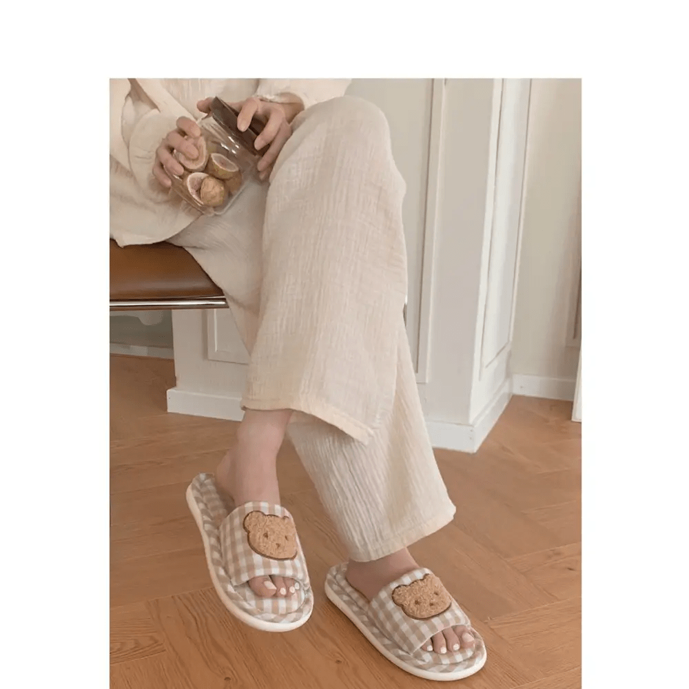 Teddy Indoor Slippers for Ultimate Comfort and Kawaii Style - Cosparty