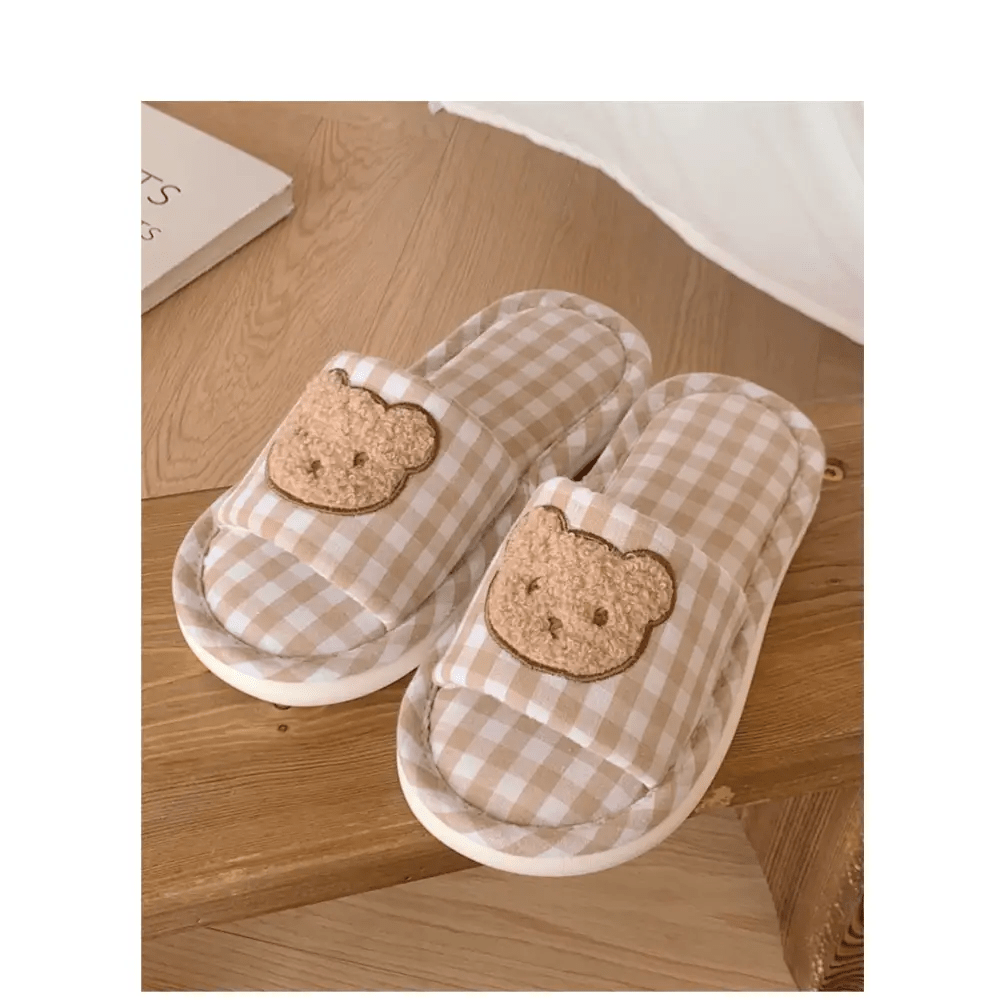 Teddy Indoor Slippers for Ultimate Comfort and Kawaii Style - Cosparty