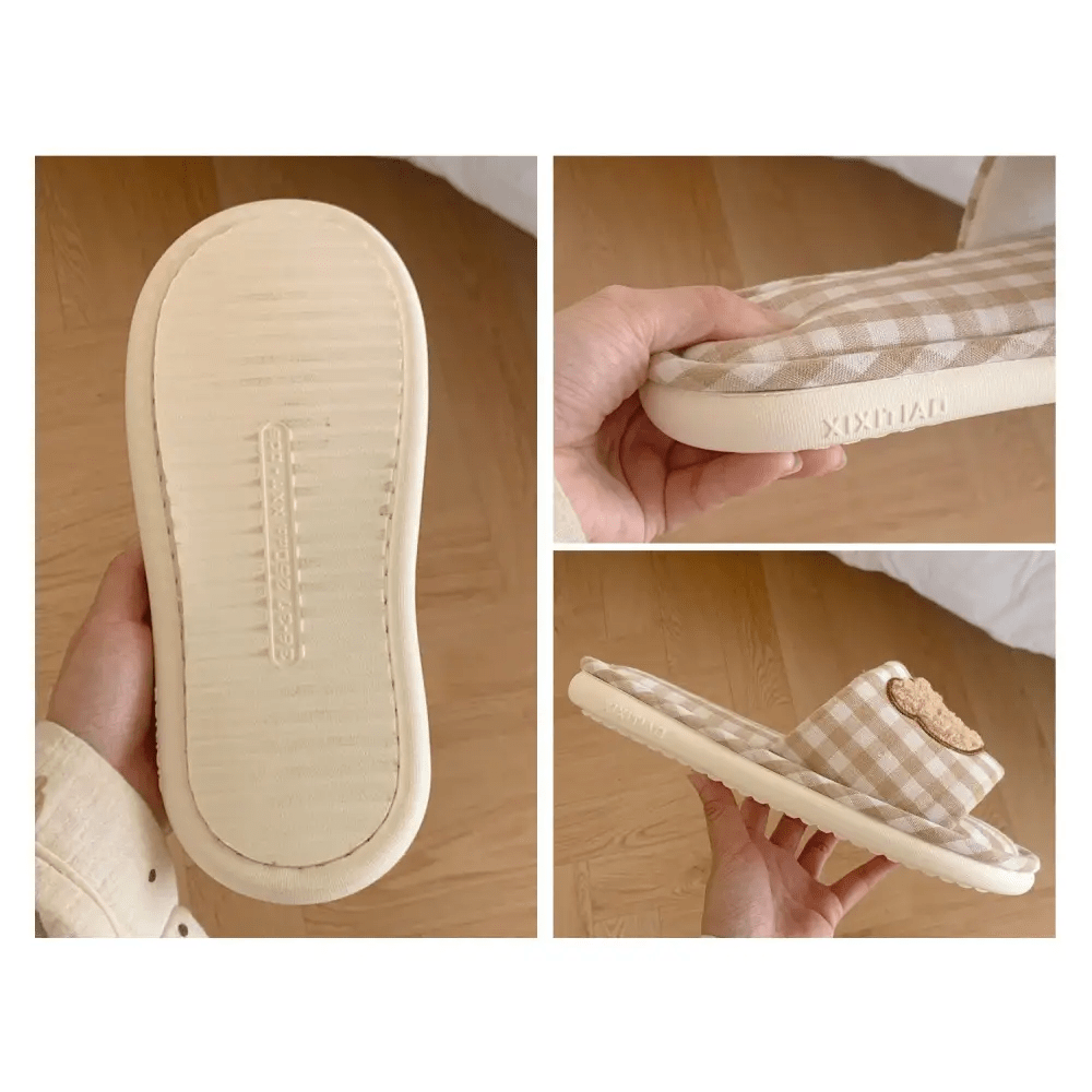 Teddy Indoor Slippers for Ultimate Comfort and Kawaii Style - Cosparty