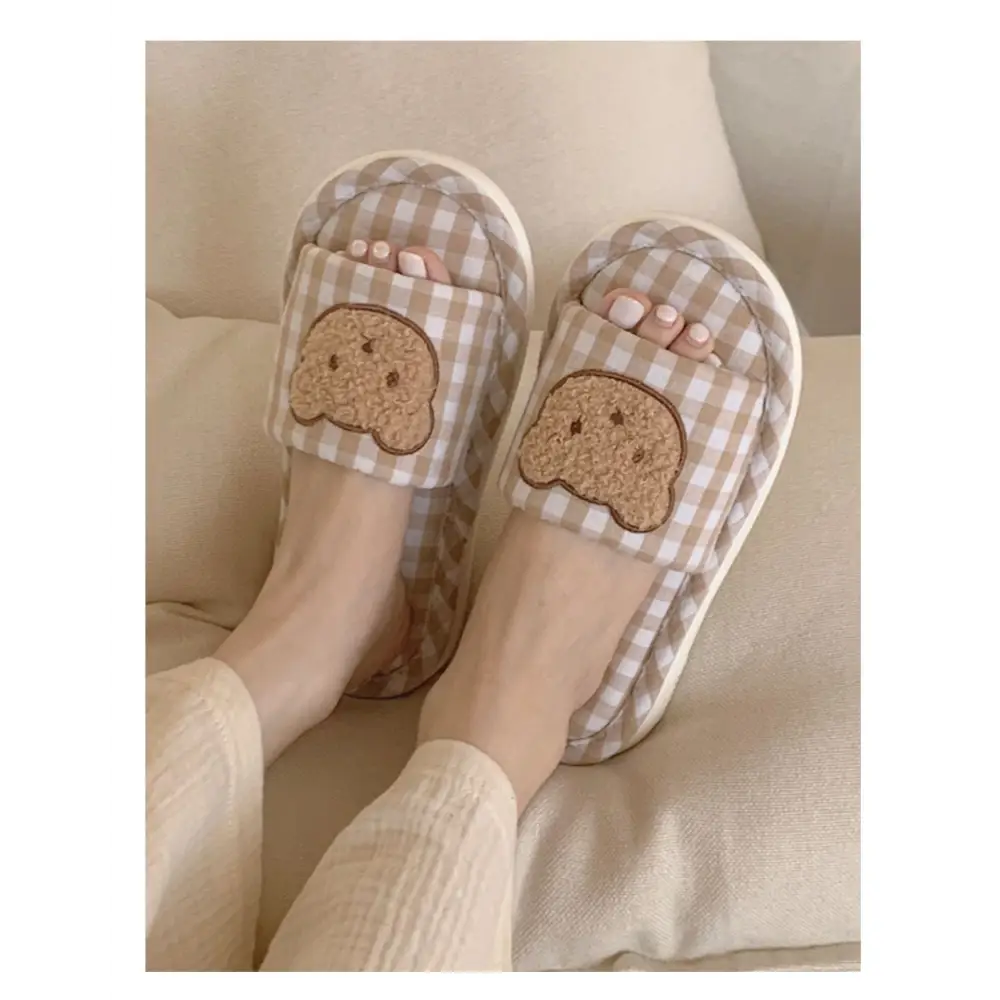 Teddy Indoor Slippers for Ultimate Comfort and Kawaii Style - shoes