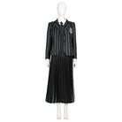 The Addams Family Wednesday Nevermore School Uniform Cosplay Costume - Cosparty