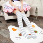 Thigh High Lolita Style Socks with Quality Elastic Comfort - Cosparty