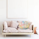 Tie - Dye Paw Gamer Chair Cushion for Ultimate Gaming Comfort - Cosparty