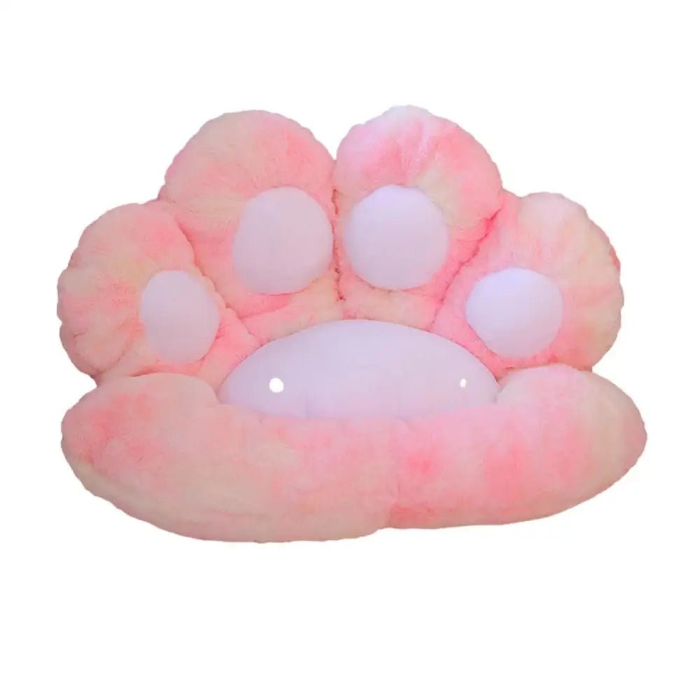 Tie - Dye Paw Gamer Chair Cushion for Ultimate Gaming Comfort - Cosparty