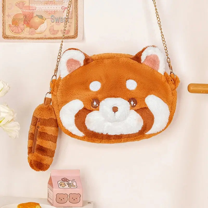 Tiny Fox Messenger Bag for Cute and Stylish Carrying - handbag