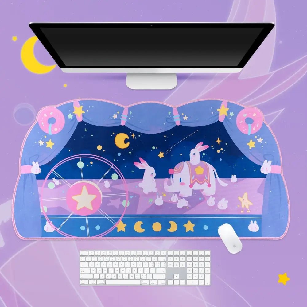 Tiny Magic Carnival Gaming Mousepad for an Enchanting Experience - Cosparty
