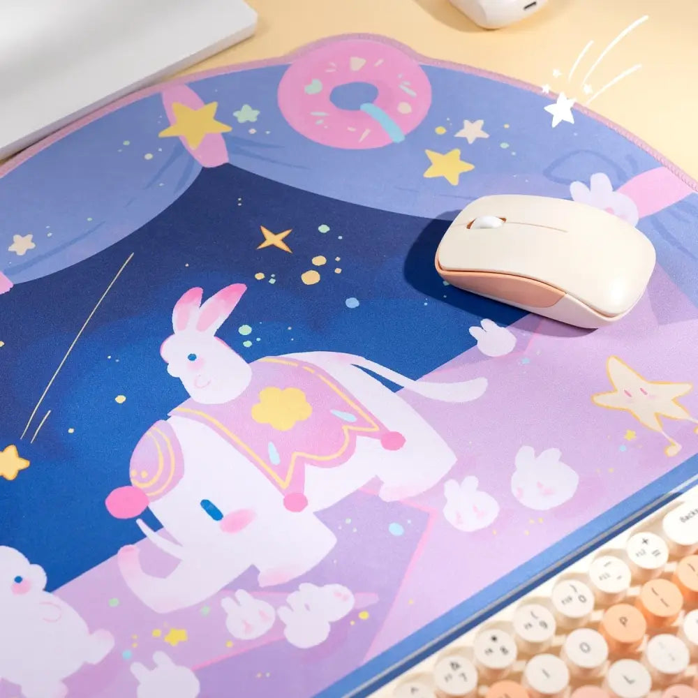 Tiny Magic Carnival Gaming Mousepad for an Enchanting Experience - mouse pad