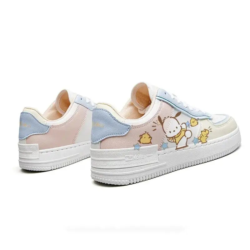 Tiny Pupper Pastel Sneakers for Kawaii Style and Comfort - shoes