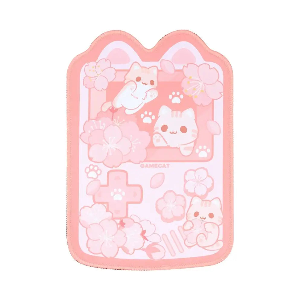 Tiny Sakura Neko Mousepad in Nintendo Gameboy Shape - mouse pad