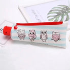 Toothpaste Shaped Storage Bag with Cute Pencil Sharpener - Cosparty