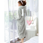 Totoro Hooded Pajama Nightgowns in Grey and Pink - pajamas