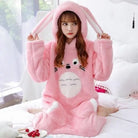Totoro Hooded Pajama Nightgowns in Grey and Pink - Cosparty