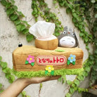 Totoro - Inspired Chinchilla Tree Stump Tissue Box Cover - Cosparty