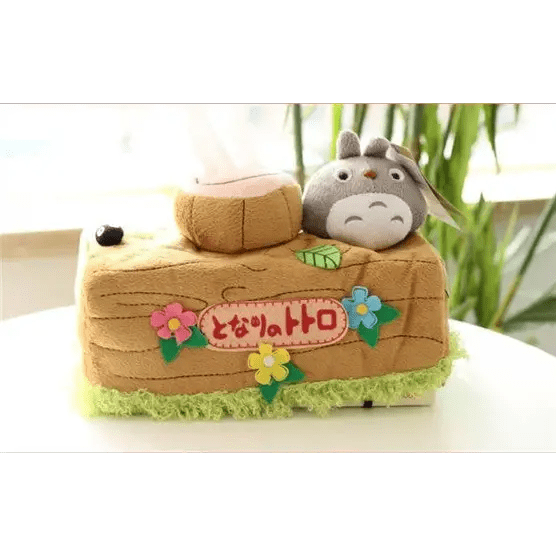 Totoro - Inspired Chinchilla Tree Stump Tissue Box Cover - Cosparty