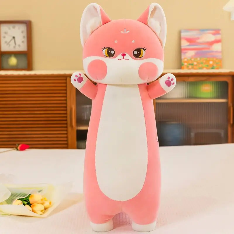 Towering Kitten Body Pillows for Cuddly Comfort and Cute Decor - Pink / 70cm - stuffed animal