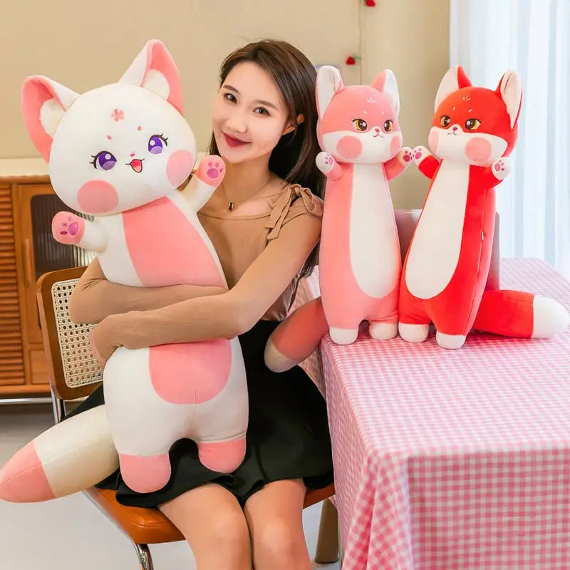 Towering Kitten Body Pillows for Cuddly Comfort and Cute Decor - stuffed animal