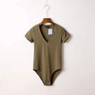 Traditional Cut Classic Color Onesie for Versatile Fashion - Army Green / S - onesie