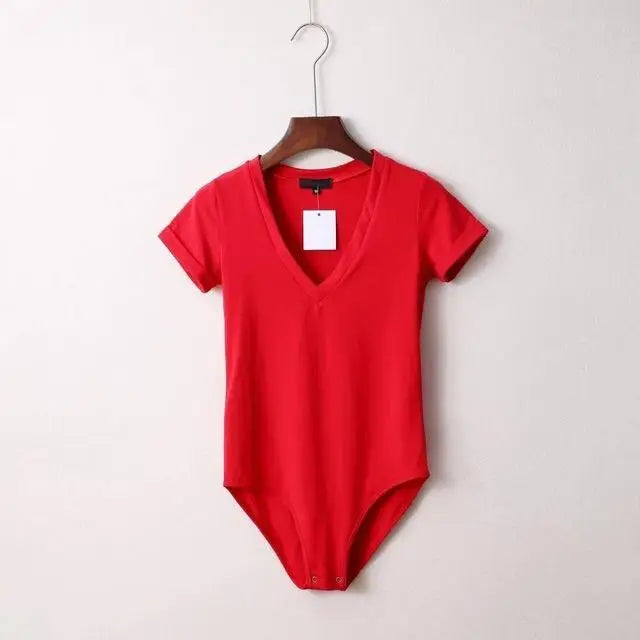 Traditional Cut Classic Color Onesie for Versatile Fashion - Red / S - onesie