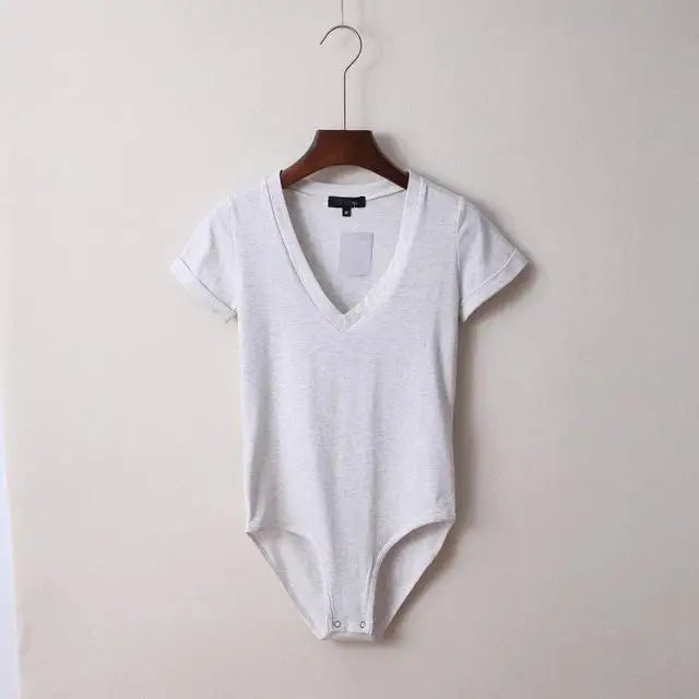 Traditional Cut Classic Color Onesie for Versatile Fashion - Ivory / S - onesie