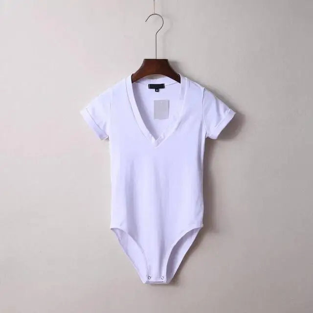 Traditional Cut Classic Color Onesie for Versatile Fashion - White / S - onesie