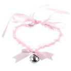 Traditional Kitten Bell Collar with Chiffon Ribbon and Jingly Bell - Cosparty