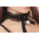 Traditional Kitten Bell Collar with Chiffon Ribbon and Jingly Bell - Cosparty