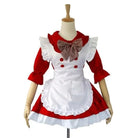 Kawaii French Maid Cosplay Costume Dress Apron Skirt Headpiece Complete Outfit Japan Anime Harajuku Fashion