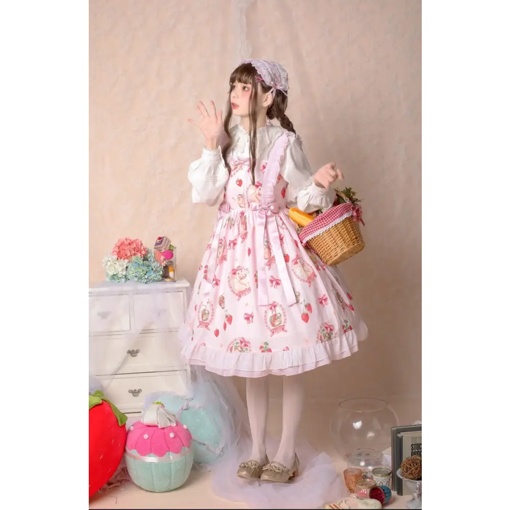 Traditional Sweet Lolita Dress for Kawaii Pastel Lovers - dress