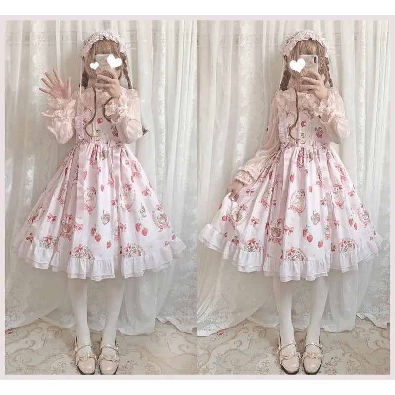 Traditional Sweet Lolita Dress for Kawaii Pastel Lovers - Cosparty