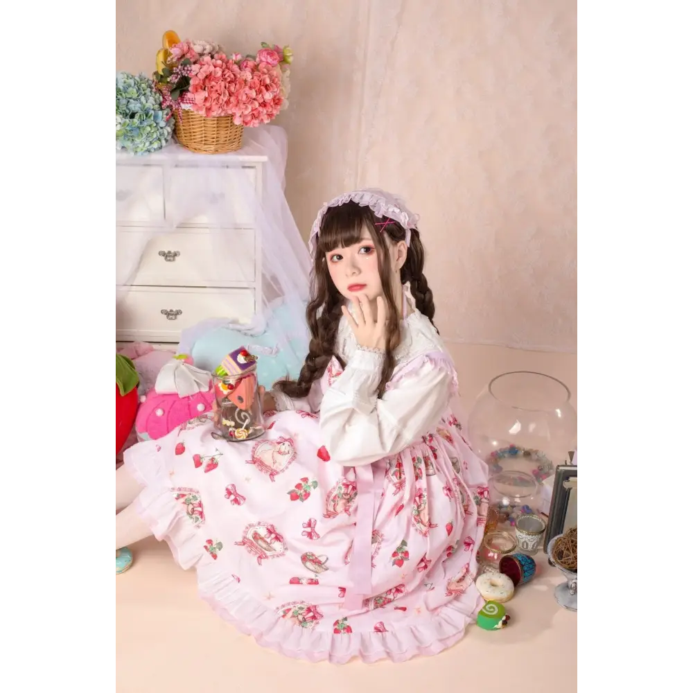 Traditional Sweet Lolita Dress for Kawaii Pastel Lovers - dress