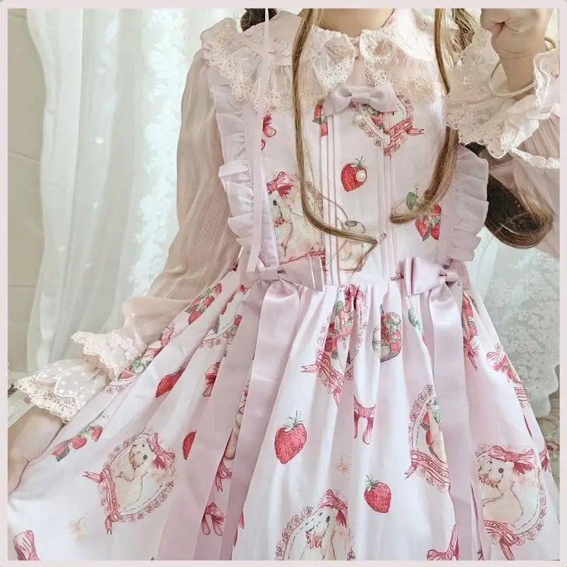 Traditional Sweet Lolita Dress for Kawaii Pastel Lovers - Cosparty