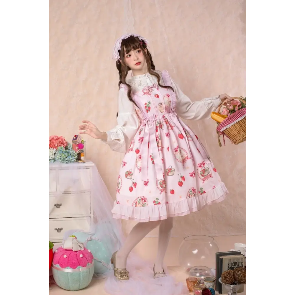 Traditional Sweet Lolita Dress for Kawaii Pastel Lovers - dress