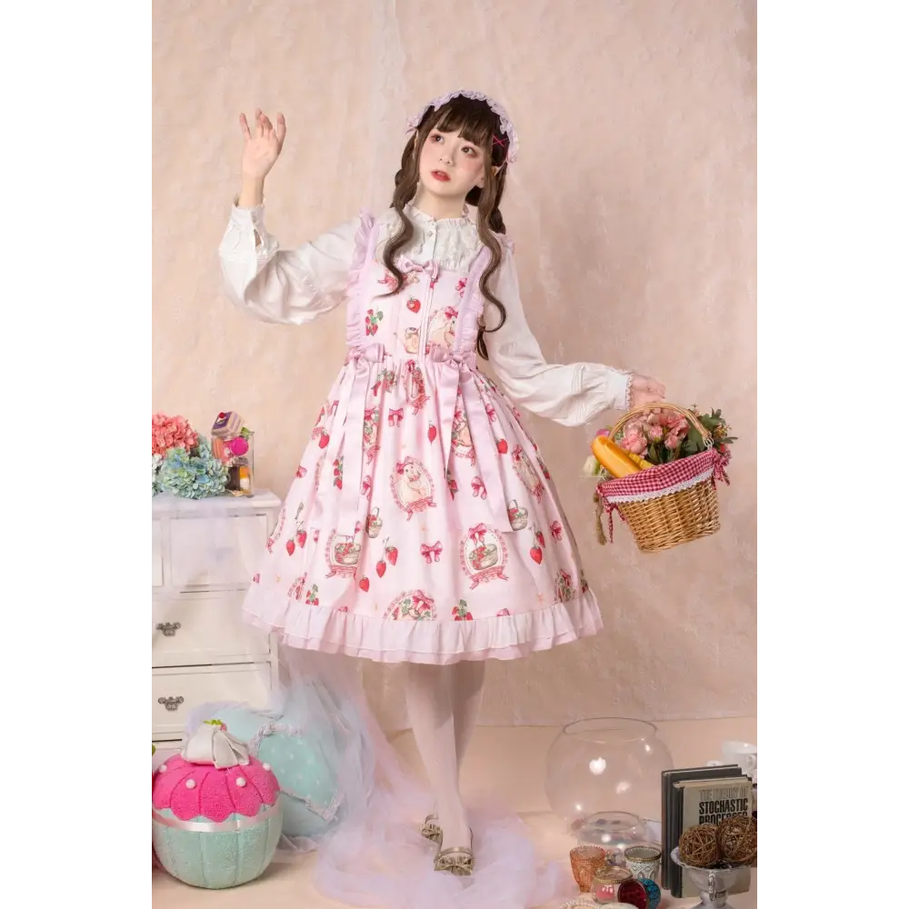 Traditional Sweet Lolita Dress for Kawaii Pastel Lovers - dress