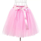Traditional Tulle Tutu Skirts with Silk Ribbon in Various Colors - Cosparty