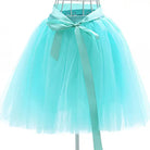 Traditional Tulle Tutu Skirts with Silk Ribbon in Various Colors - Sky blue - Skirts