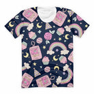 Trendy Gameboy T-Shirt with Cakes & Candy Print in Stock - Cosparty