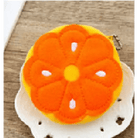 Tropical Fruit Coin Bags with Embroidery and Secure Zipper - Cosparty