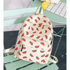 Tropical Pineapple Print Backpack for Kawaii Gear - backpack