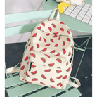 Tropical Pineapple Print Backpack for Kawaii Gear - Cosparty