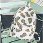 Tropical Pineapple Print Backpack for Kawaii Gear - Cosparty
